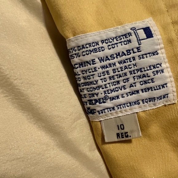Vintage Sport Coat Gold Yellow 10 - Picture 5 of 16